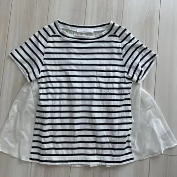 sacai luck 보더 T셔츠 티셔츠
