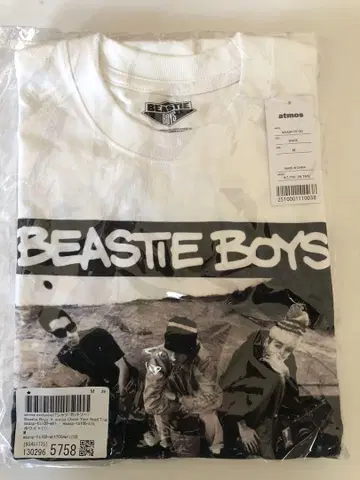 Beastie Boys x atmos 티셔츠 M 사이즈