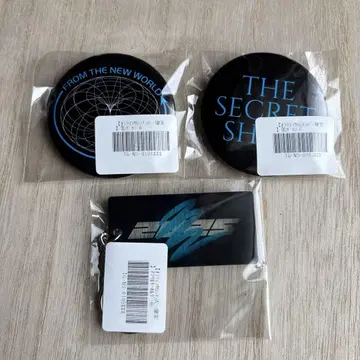 THE SECRET SHOW 나오키맨쇼 캔뱃지와 키링 세트 1