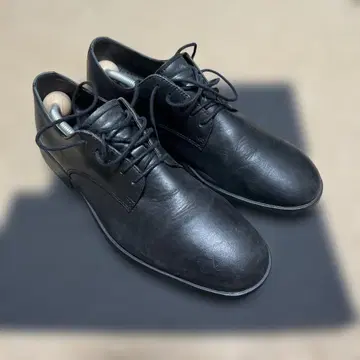 CAMPER 블랙 가죽 신발 캠퍼