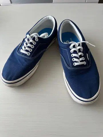 즉시 판매 Vans 네이비 스니커즈 에라 27cm US9