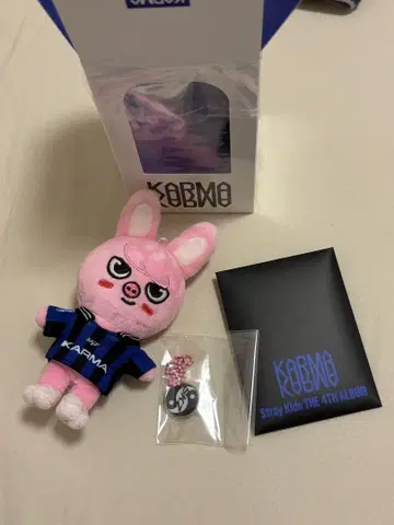 KARMA SKZOO 돼끼 트레이딩 카드 현진, 승민 키링 박스 포함