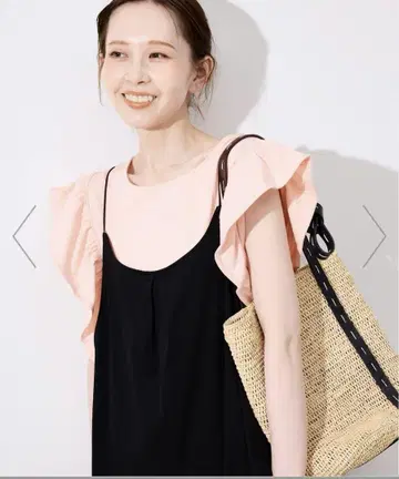SLOBE IENA 프릴 티셔츠
