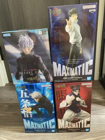 주술회전 피규어 MAXIMATIC 고죠 사토루 etc 4체 세트