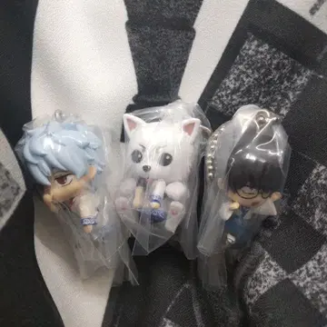 은혼 집게로 연결하는 마스코트 3개 세트