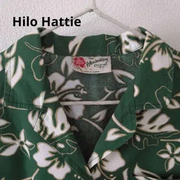 [ Hilo Hattie ] 빈티지 코튼 알로하 셔츠 새상품급
