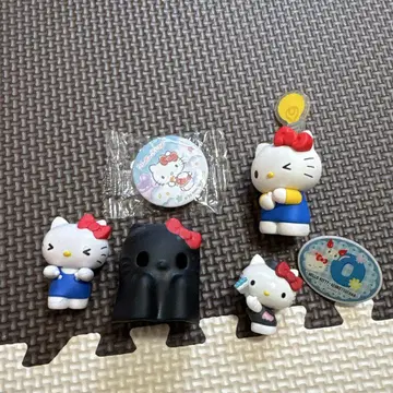 헬로키티 가챠가챠 배지 5세트