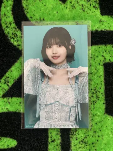 노기자카46 네이블 오렌지 미니 브로마이드 나카니시 아루노