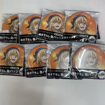 Dr.STONE 닥스토 로손 스토어 100 캔뱃지 류스이 8개