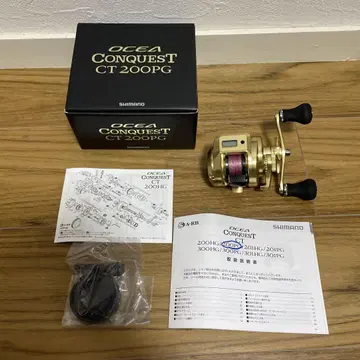 시마노 박스 포함 오시아 콘퀘스트 CT200PG 골드