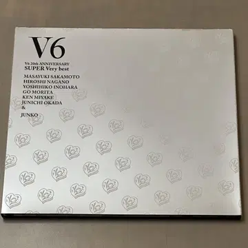 V6 베스트 앨범 SUPER VERY BEST SHOP 한정판
