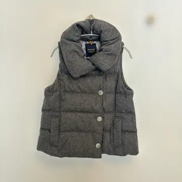 [ FREEsize ] antgauge 다운 베스트 멜란지 그레이