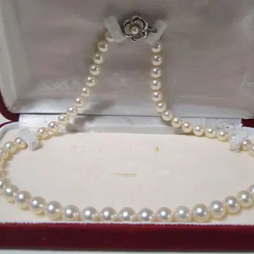 진주 목걸이 구매 시 가격 36만 엔 정도 대폭 할인 중 새상품급