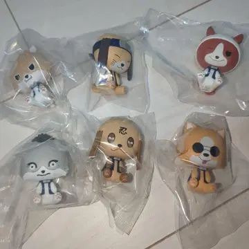 제일복권 나루토 파의 나라 편 E상 닌견 초코놋코 6종