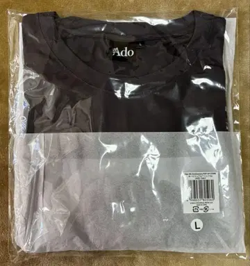 ado 5주년 POPUP 키 비주얼 티셔츠 L 사이즈