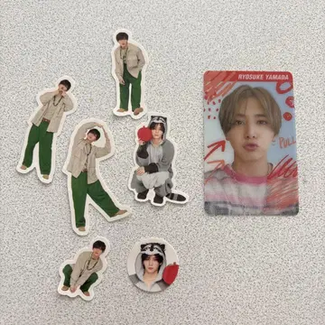 야마다 료스케 트레이딩 카드 프레이크 씰