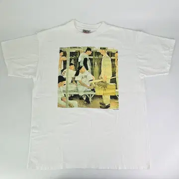 90s USA제 ONEITA 노먼 록웰 티셔츠 XL