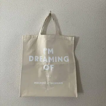 MELROSE and MORGAN 토트백 화이트 로고