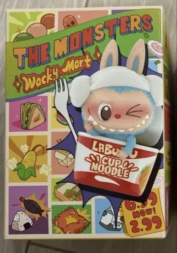 THE MONSTERS Wacky Mart 피규어 라부부