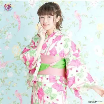 세일러문 유카타 오비 세트 (부채 포함) 주피터