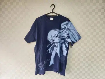 Angel Beats! 카나데 올 프린트 T셔츠 L