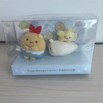 스미코구라시 팬클럽 봉제 인형 세트 새우튀김 꼬리 가짜 달팽이