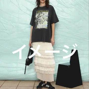 Flower Photo Oversized T-shir