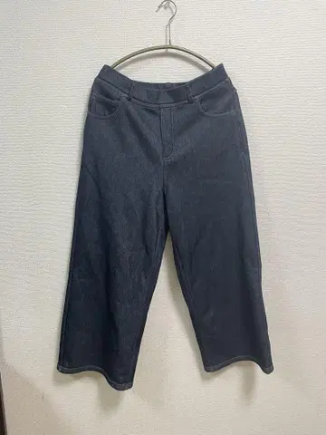청바지풍 속기모 가우초 팬츠