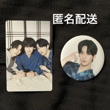 TXT SUMMER TOGETHER 트레이딩 카드 캔뱃지 수빈 세트