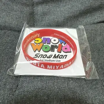 Snow Man Snow World 러버 밴드 라바 미야타테 료타