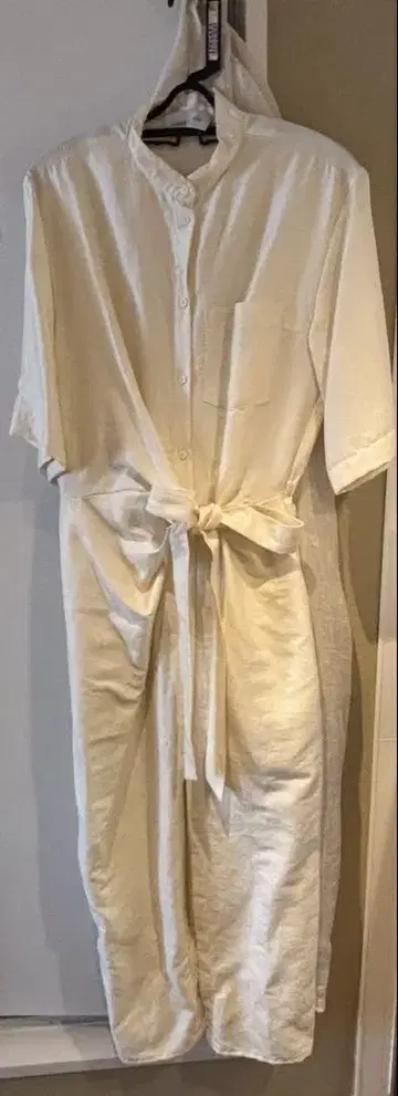 크리스찬 와이난츠 셔츠 원피스 화이트