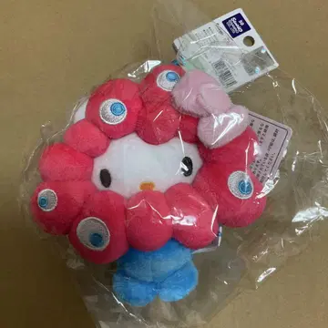 새상품 오사카 만박 회장 한정판 키티 미야쿠미야쿠 카라비너 부착 마스코트