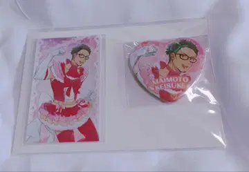 마이모토 케이스케 캔뱃지 폴라로이드풍 카드 세트