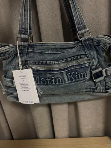 MATIN KIM 25SS 데님 토트백