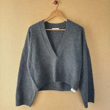 Plage CASHMERE Mix 후카 V넥 풀오버
