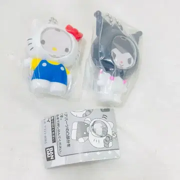 미사용 산리오 키티 쿠로미 사진 프레임 마스코트 세트