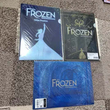 극단 사계 눈의 여왕 FROZEN 클리어 파일 티켓 홀더