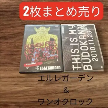 엘르 가든 & 원 오클락 DVD 2개 개별 판매 가능 작동 확인 완료
