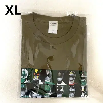 [ 익명 배송 ] 전 슈퍼 전대전 T셔츠 그린 XL사이즈 대집합 미개봉품