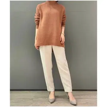 theory luxe 띠어리 럭스 하이넥 풀오버 니트 38