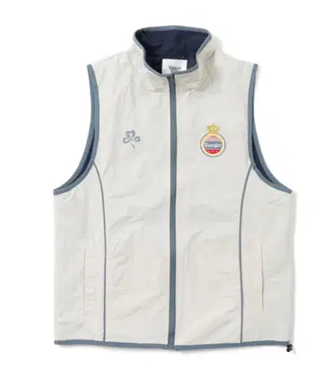 emblem logo nylon vest