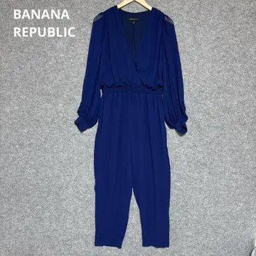 BANANA REPUBLIC 네이비 벌룬 슬리브 올인원