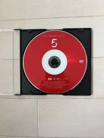 Mrs. GREEN APPLE 초회 한정판 5 DVD 만