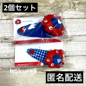 2개 세트 오사카 만박 먀쿠먀쿠 빅 핑  배지 헤어핀 머리핀