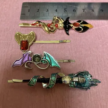 디즈니 빌런즈 헤어핀 하데스 알라딘 헤라클레스
