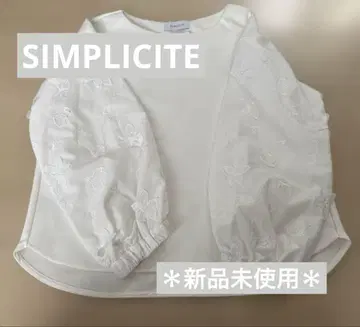 택 포함 미사용 새상품 SIMPLICITE 여성용 상의 F