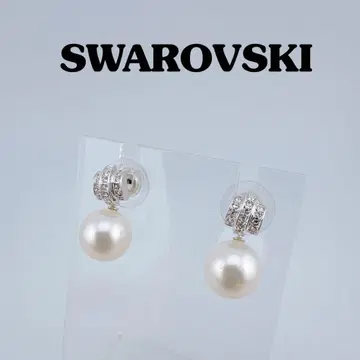SWAROVSKI / 스와로브스키 2way 펄 귀걸이