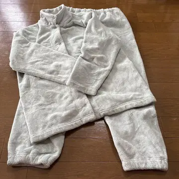 MUJI 담요 파자마 그린 XL 착용 적음