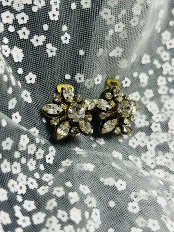 W. GERMANY 귀찌 플라워 크리스탈