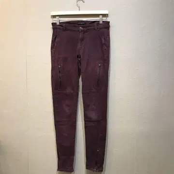 BANANA REPUBLIC 밑단 지퍼 스키니 팬츠 사이즈 2